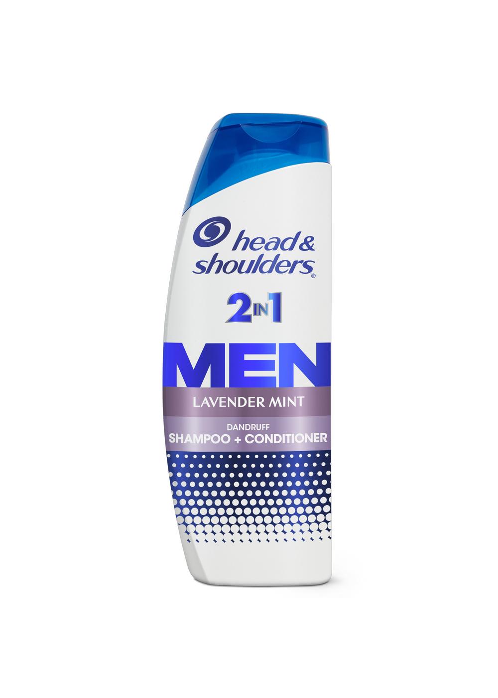 Head & Shoulders Men 2 in 1 Dandruff Shampoo + Conditioner - Lavender Mint; image 5 of 11