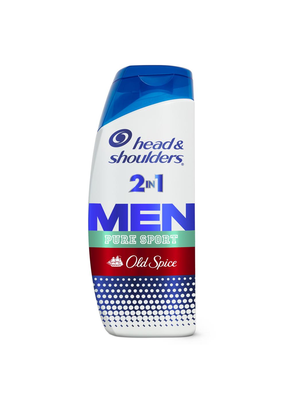 Head & Shoulders Old Spice 2 in 1 Men Dandruff Shampoo + Conditioner - Pure Sport; image 3 of 11