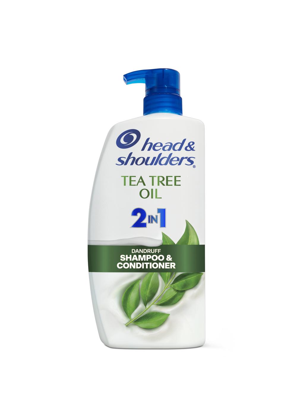 Head & Shoulders 2 in 1 Dandruff Shampoo + Conditioner - Tea Tree Oil; image 3 of 11