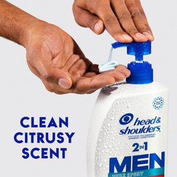 Head & Shoulders Old Spice Men 2 in 1 Dandruff Shampoo + Conditioner - Pure Sport