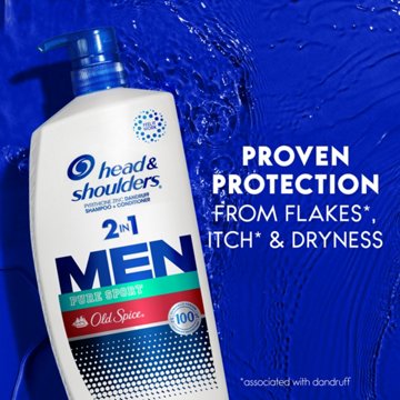 Head & Shoulders Old Spice Men 2 in 1 Dandruff Shampoo + Conditioner - Pure Sport
