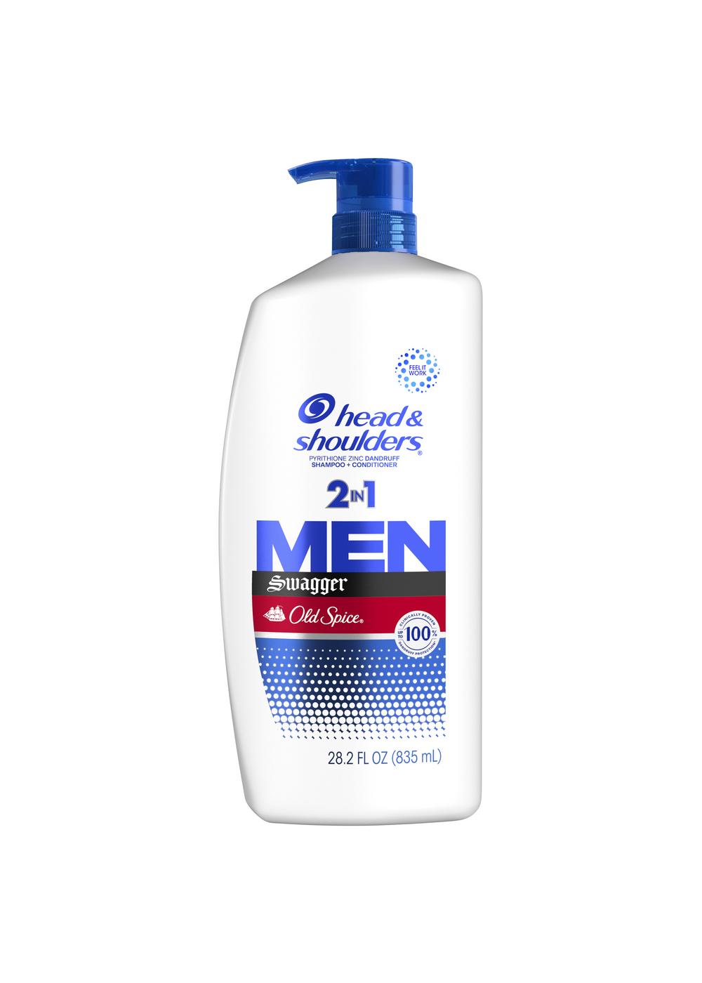 Head & Shoulders Old Spice Men 2 in 1 Dandruff Shampoo + Conditioner - Swagger; image 1 of 11