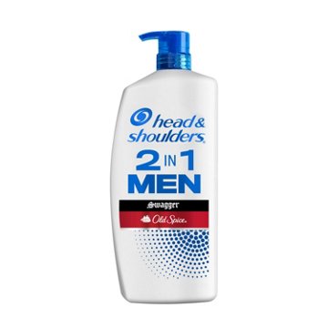 Head & Shoulders Men's 2 in 1 Dandruff Shampoo & Conditioner, Anti-Dandruff Treatment, Old Spice Swagger