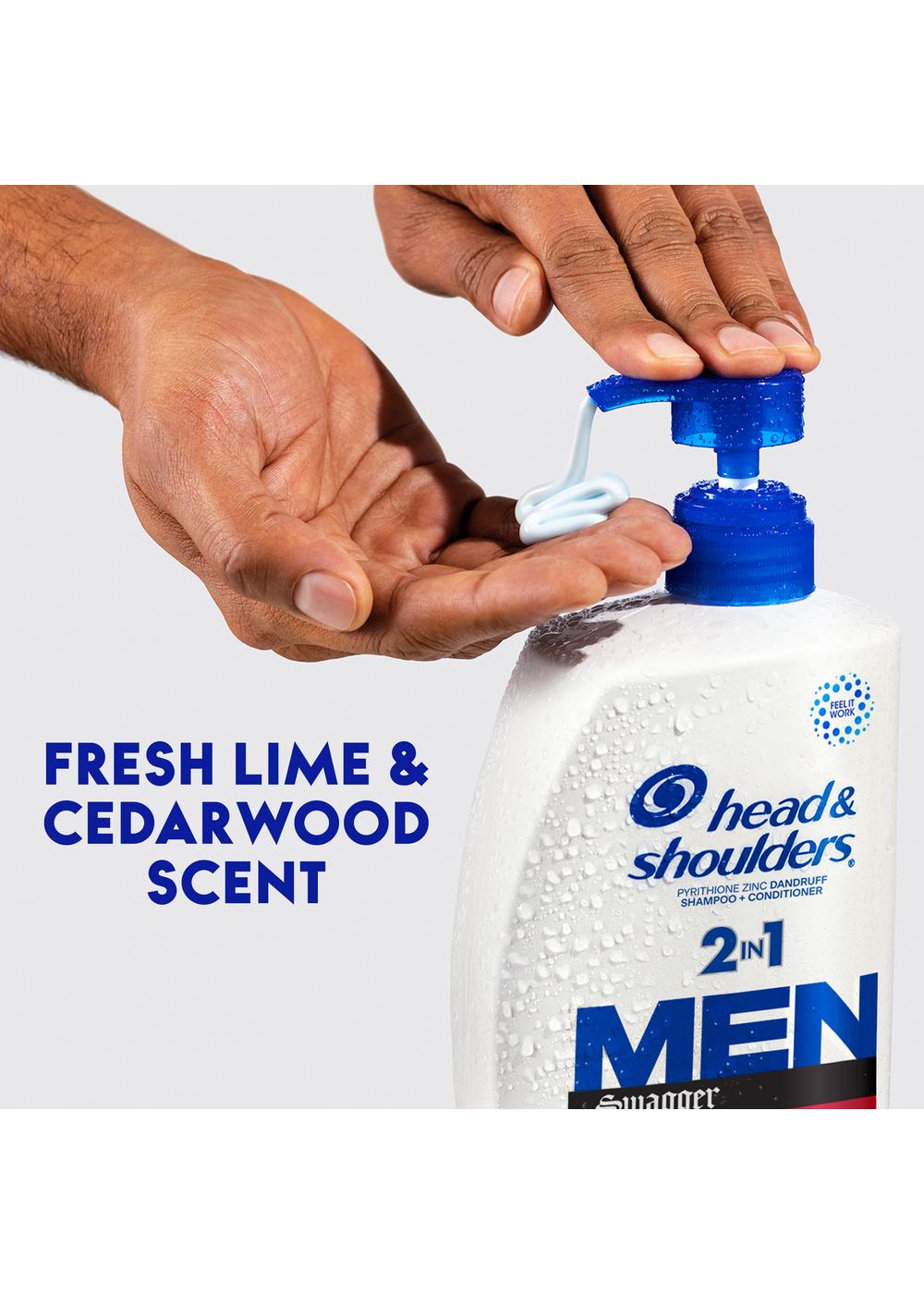 Head & Shoulders Old Spice Men 2 in 1 Dandruff Shampoo + Conditioner - Swagger; image 7 of 11