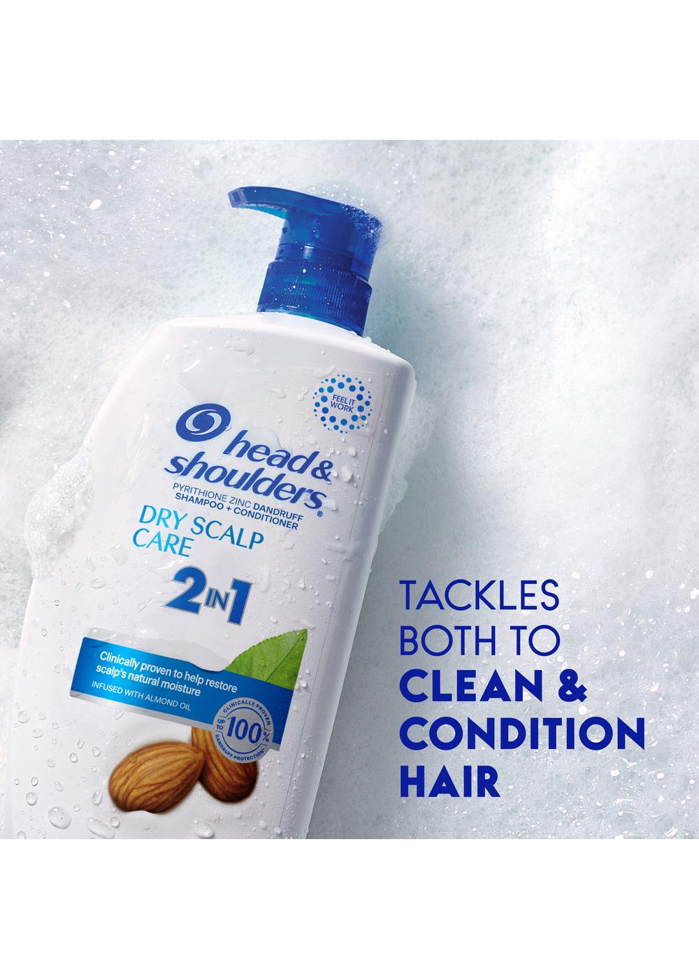 Head & Shoulders 2 in 1 Dandruff Shampoo + Conditioner - Dry Scalp Care; image 8 of 11
