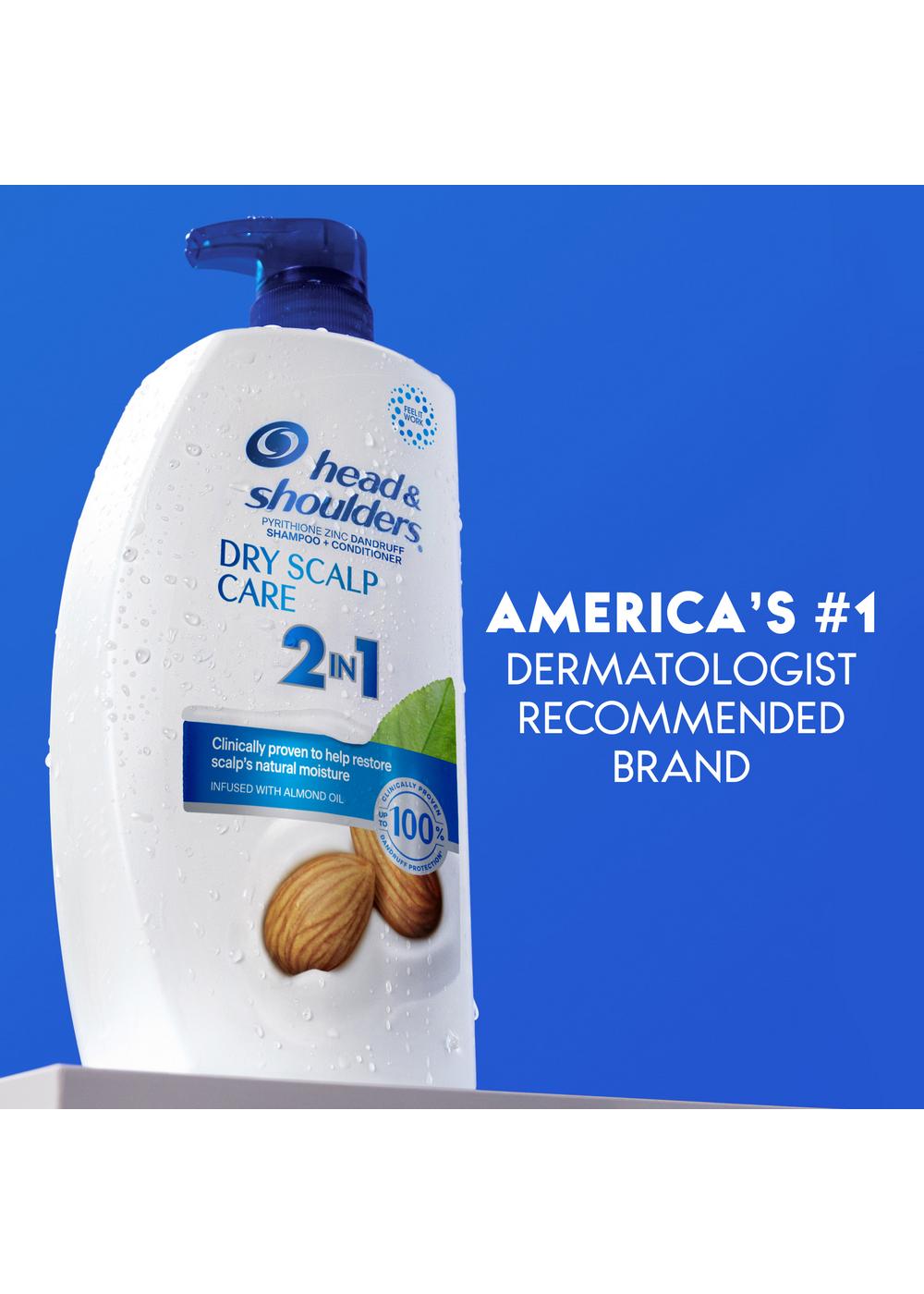 Head & Shoulders 2 in 1 Dandruff Shampoo + Conditioner - Dry Scalp Care; image 10 of 11