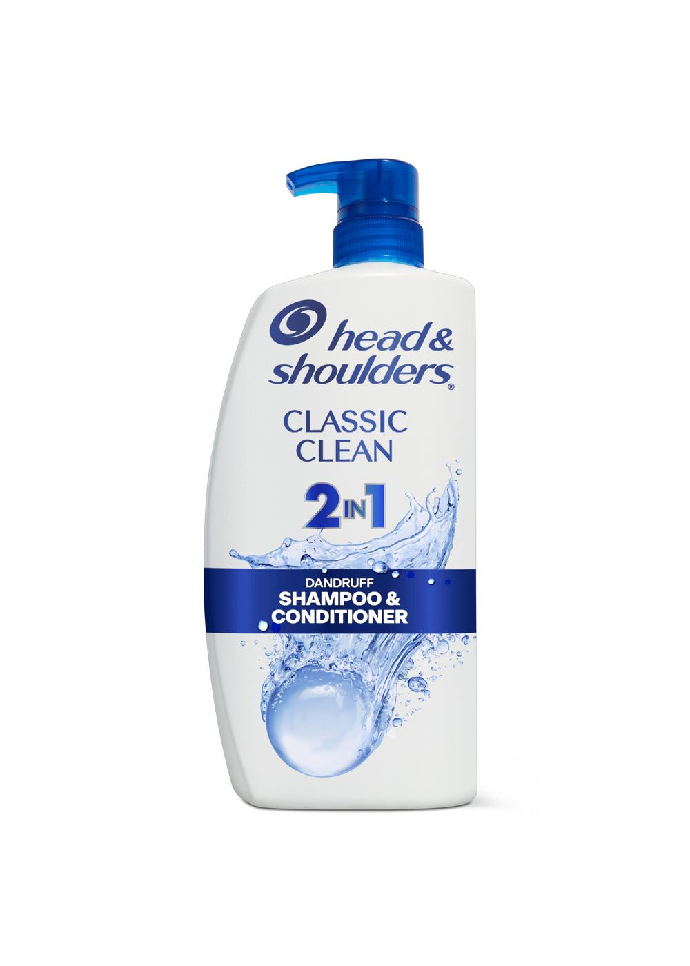 Head & Shoulders 2 in 1 Dandruff Shampoo + Conditioner - Classic Clean; image 4 of 11