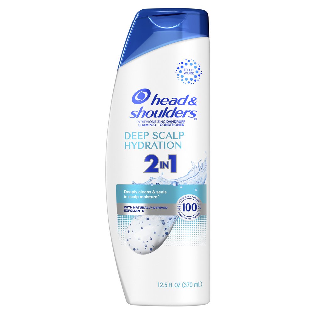 Head & Shoulders 2 in 1 Dandruff Shampoo + Conditioner - Deep Scalp ...