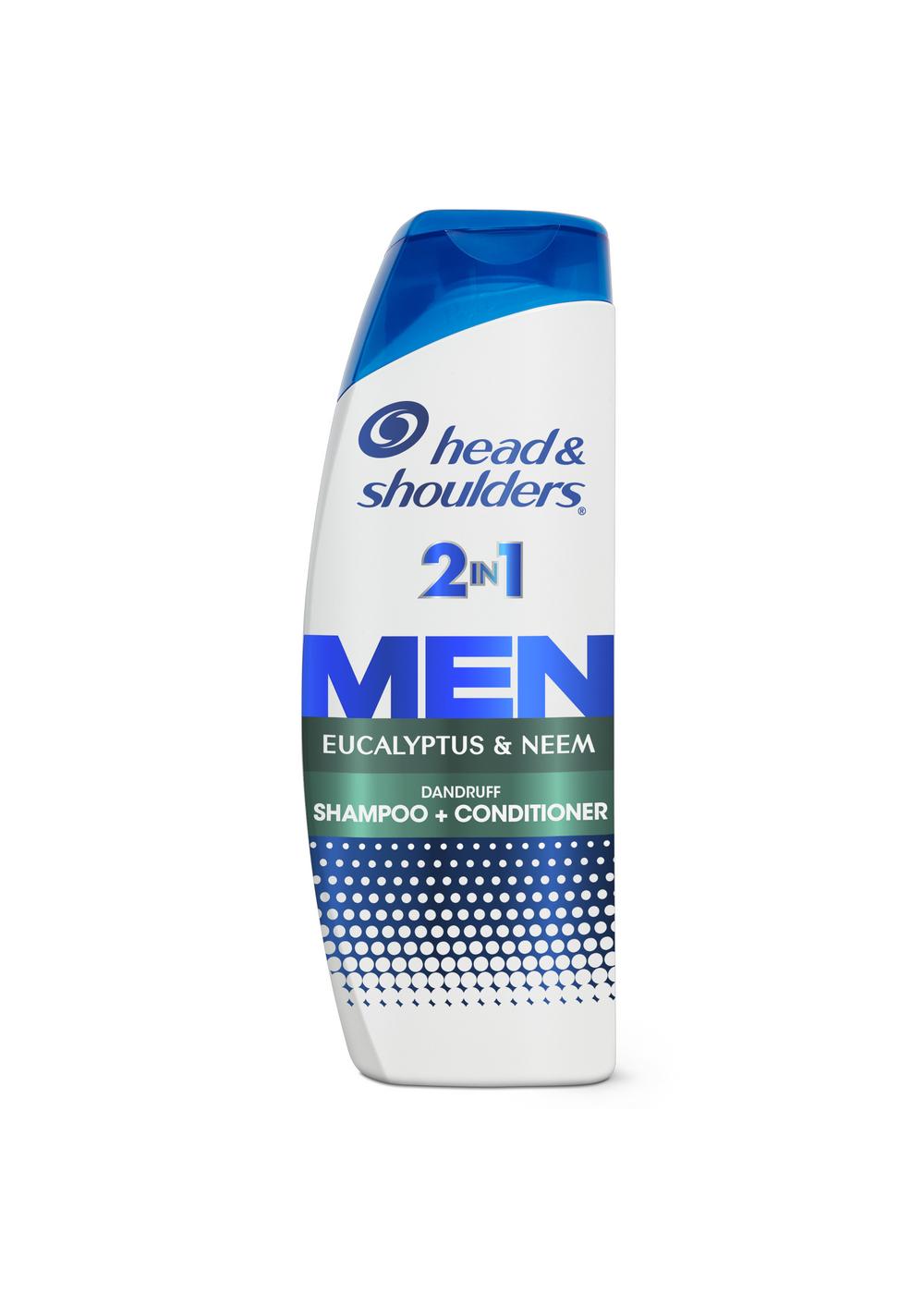 Head & Shoulders 2 in 1 Men Dandruff Shampoo + Conditioner - Eucalyptus & Neem; image 4 of 11