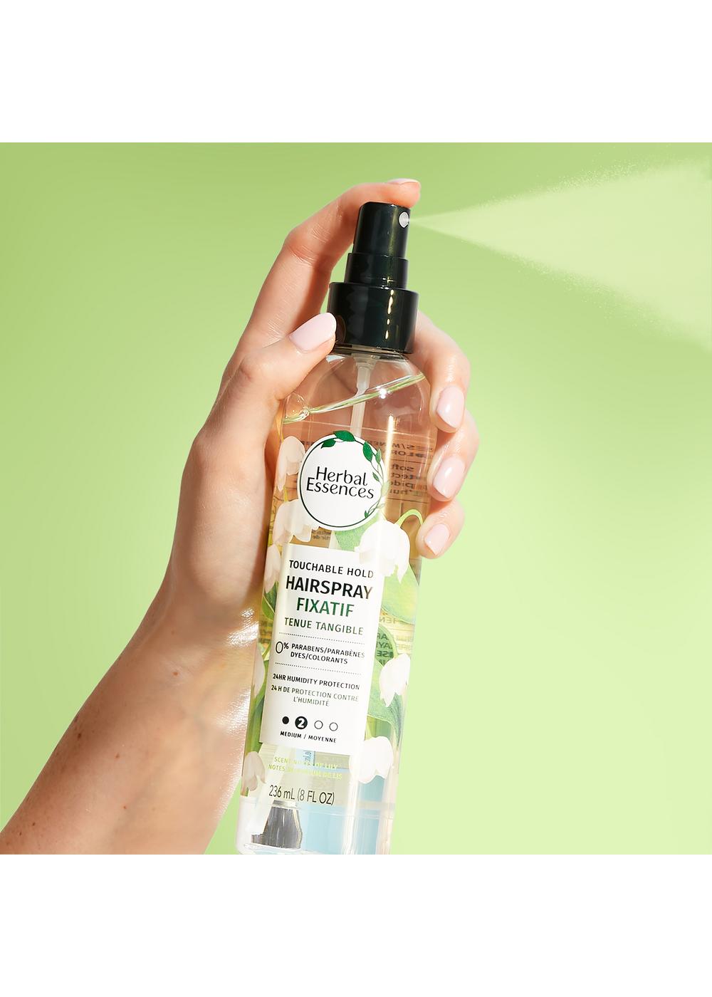 Herbal Essences Touchable Hold Hairspray; image 4 of 9