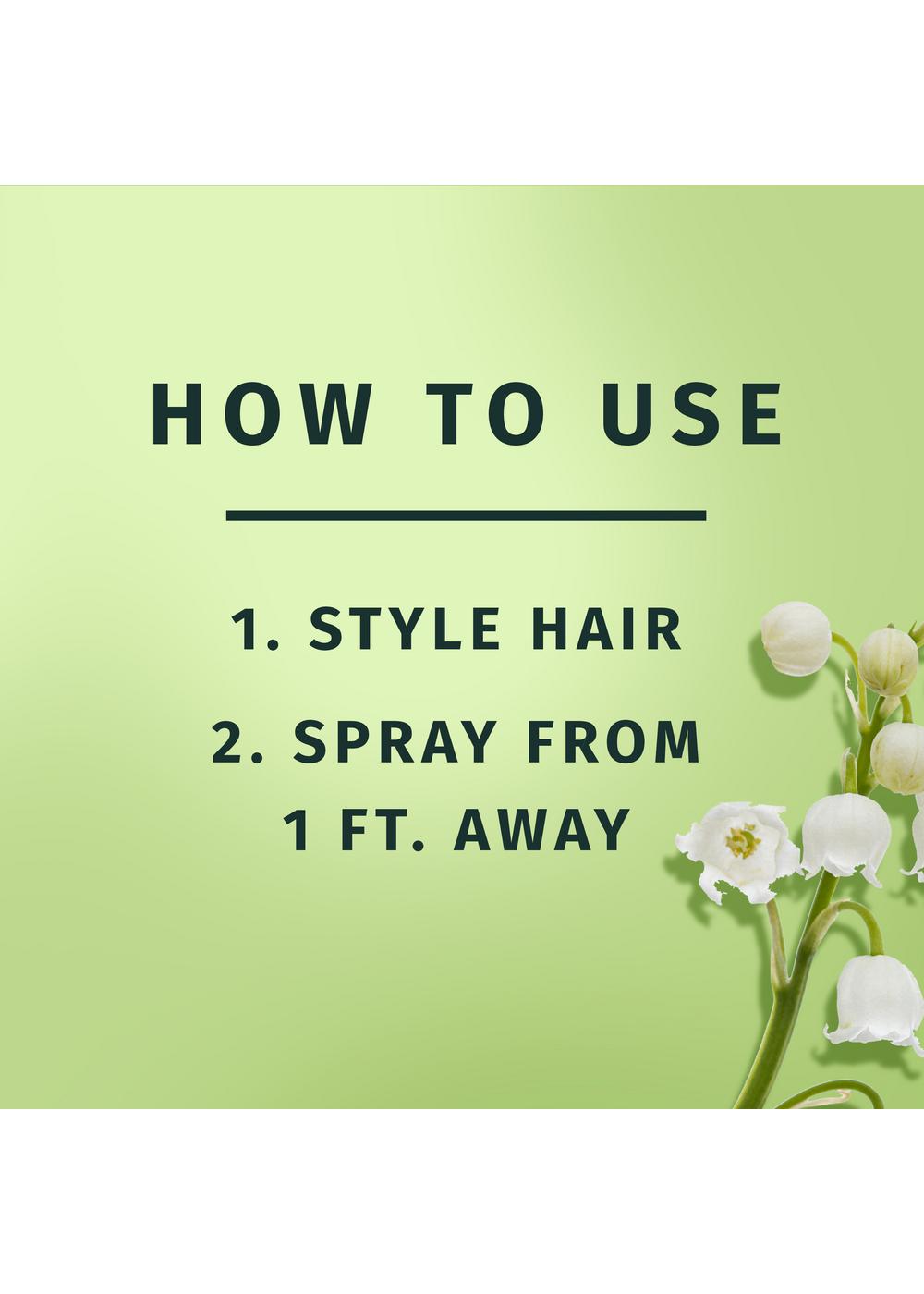 Herbal Essences Touchable Hold Hairspray; image 9 of 9