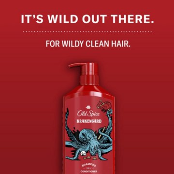 Old Spice Shampoo 2in1 Conditioner - Krakengard, 21.9 oz
