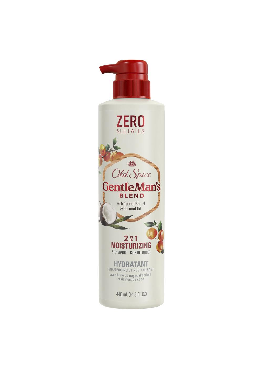 Old Spice Gentleman's Blend 2 in 1 Shampoo + Conditioner - Apricot Kernel & Coconut Oil; image 1 of 6