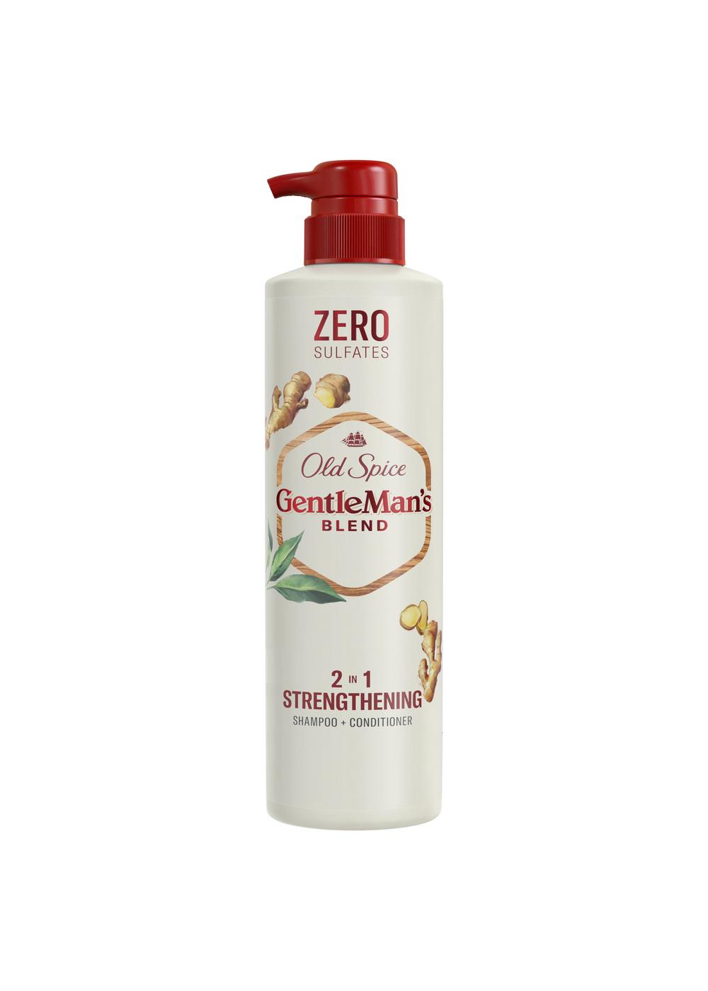 Old Spice Gentleman's Blend 2 in 1 Shampoo + Conditioner - Green Tea & Ginger; image 6 of 6