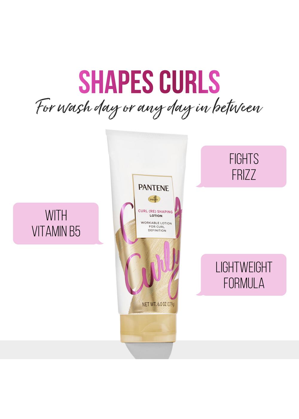 Pantene Pro-V Curl Reshaping Hair Lotion; image 3 of 8