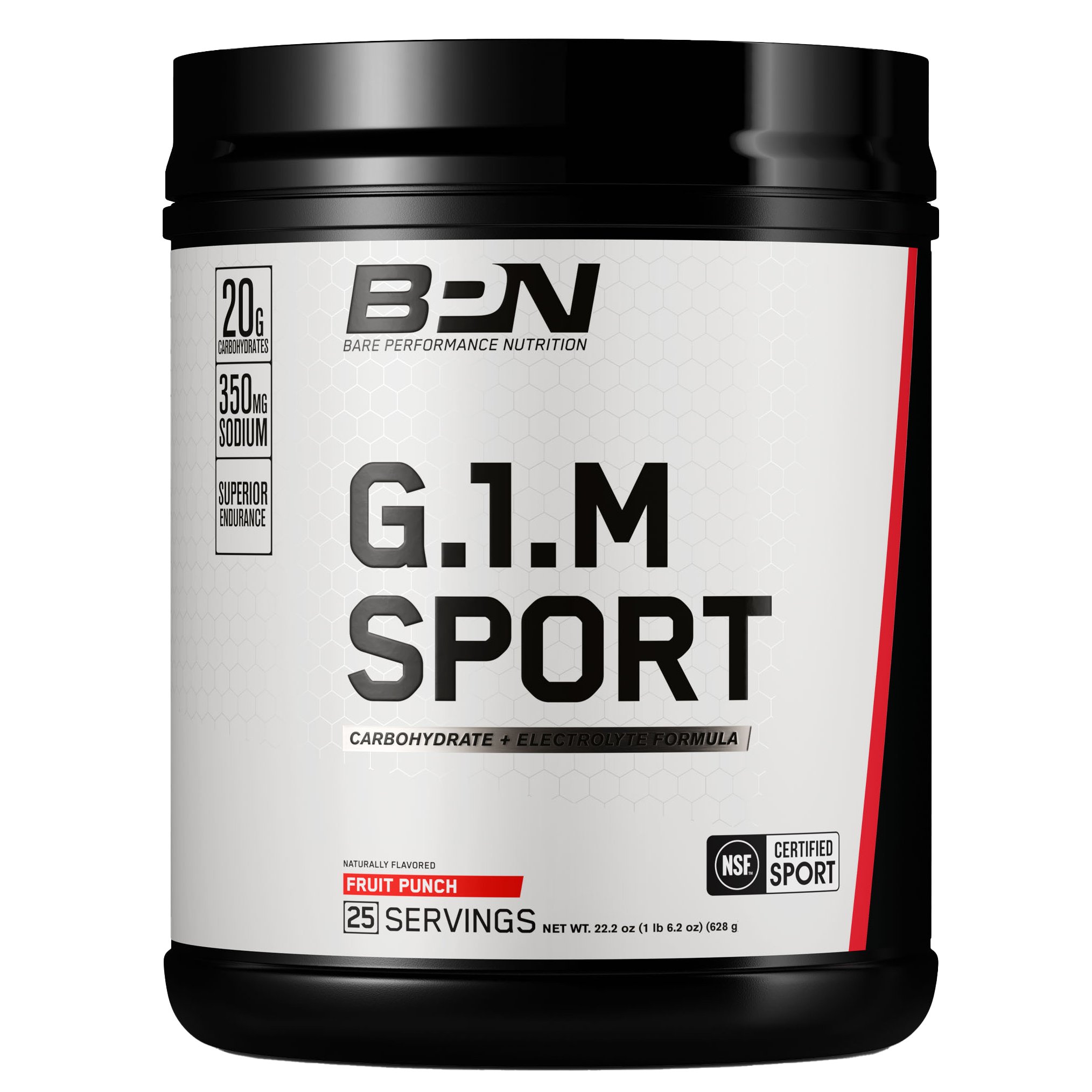 Bare Performance Nutrition G.1.M Sport - Fruit Punch, 22.2 oz