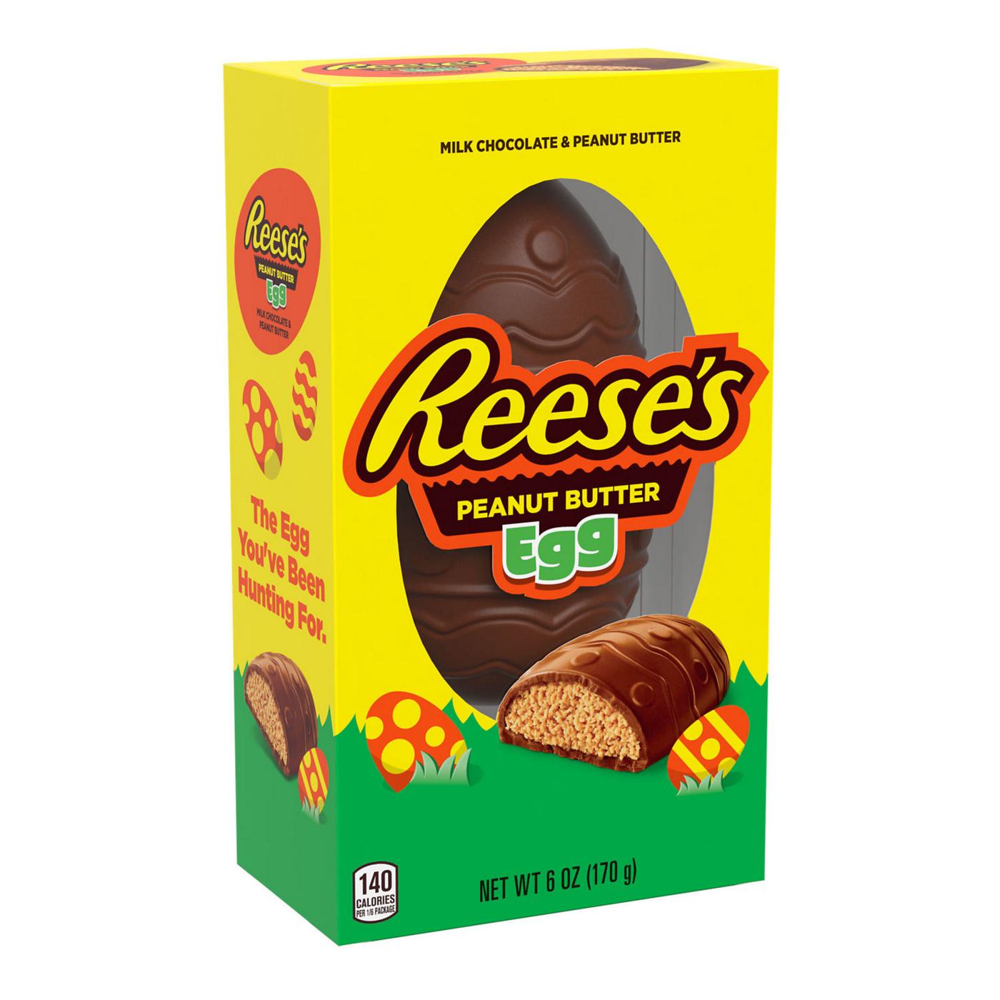 Reese's Milk Chocolate Peanut Butter Egg Easter Candy; image 1 of 8