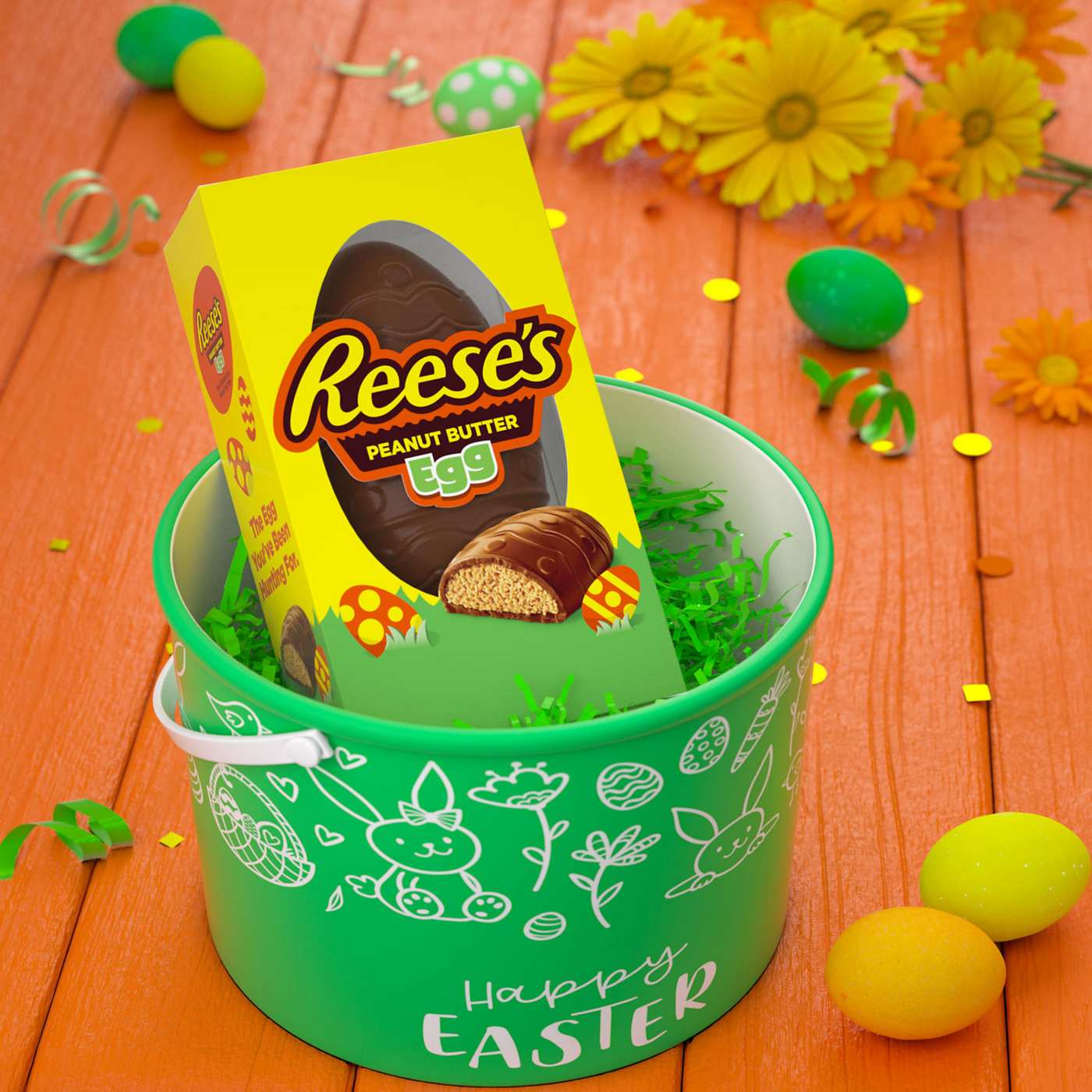 Reese's Milk Chocolate Peanut Butter Egg Easter Candy; image 4 of 8