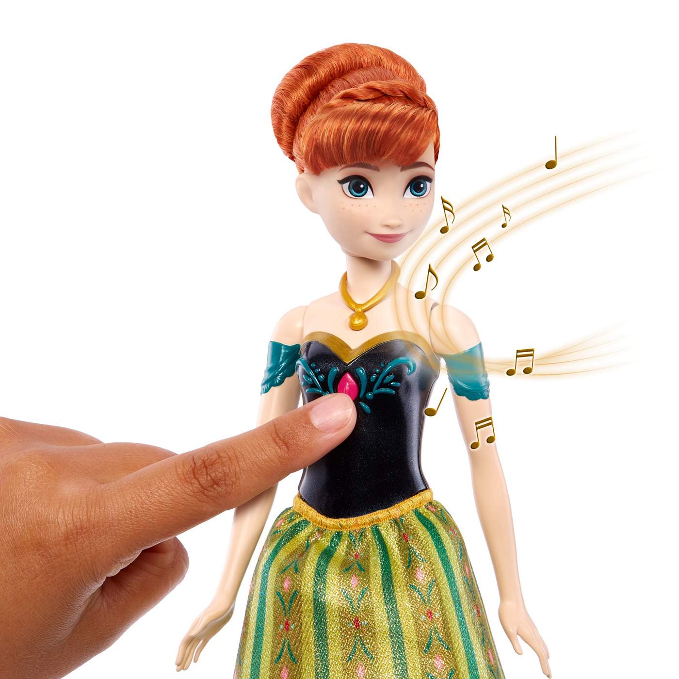 Disney Frozen Singing Anna Doll; image 3 of 3