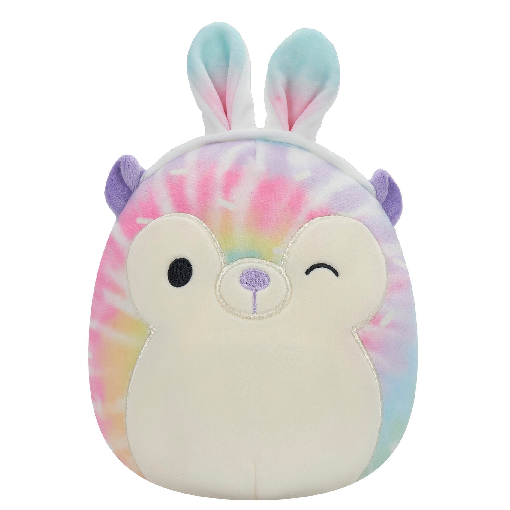 Squishmallows Tie Dye Hedgehog Plush With Easter Bunny Ears - Shop 