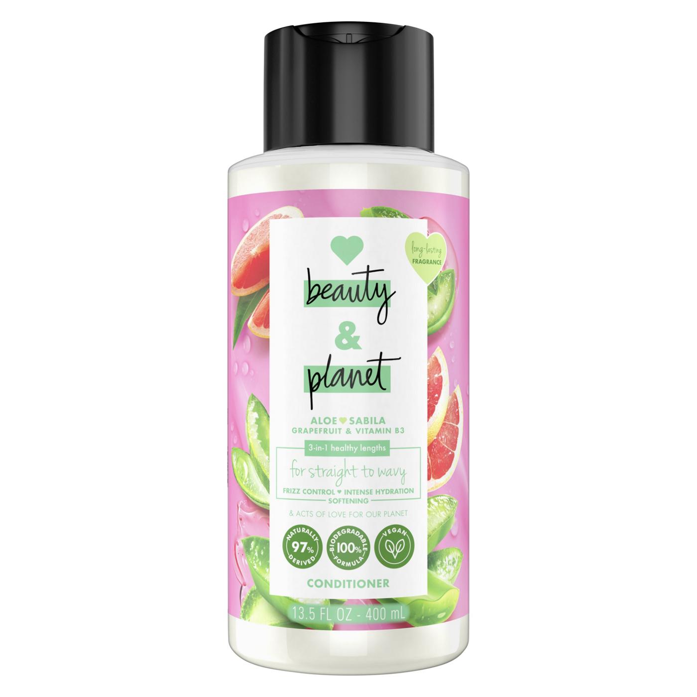 Love Beauty and Planet Aloe Pink Grapefruit Conditioner; image 1 of 10