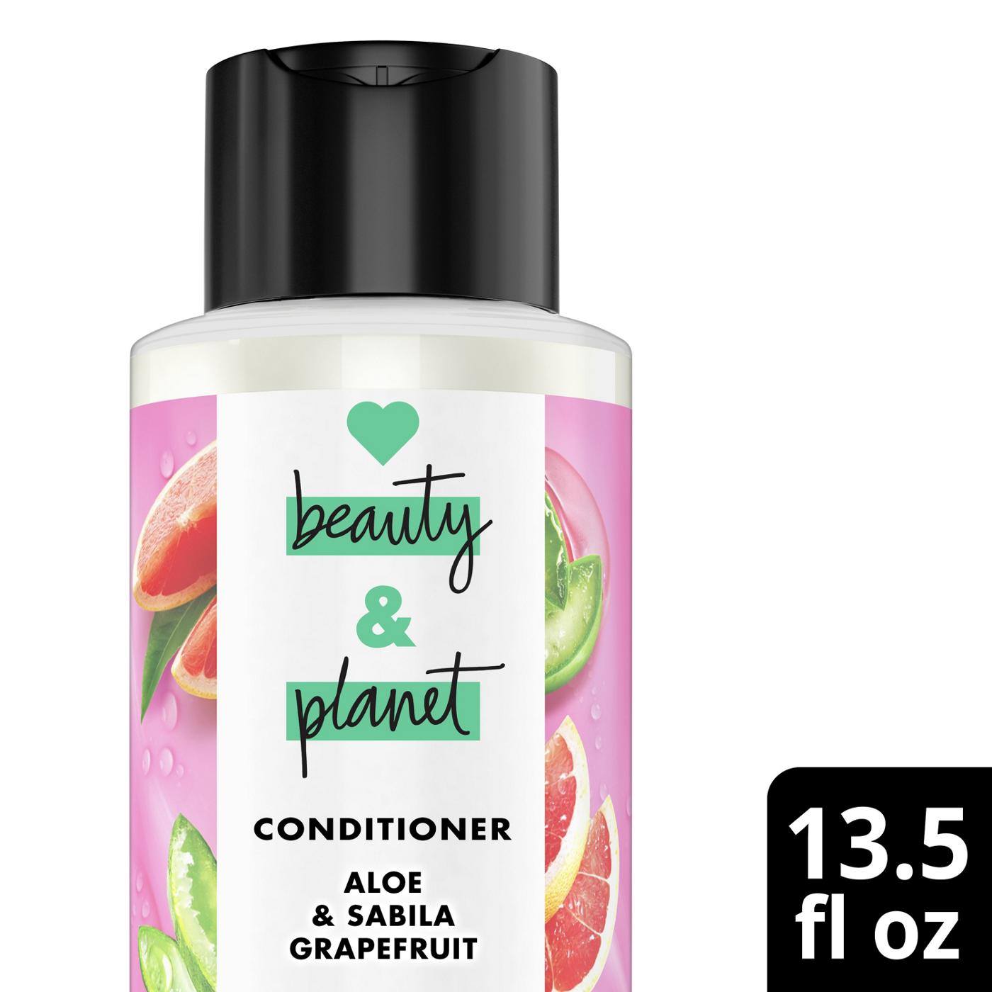 Love Beauty and Planet Aloe Pink Grapefruit Conditioner; image 5 of 10