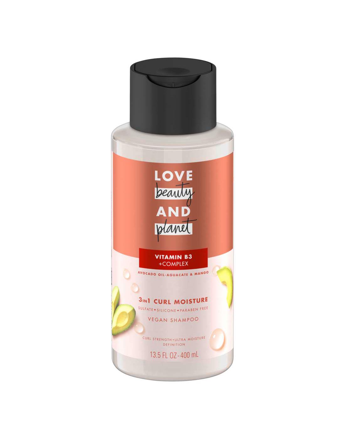 Love Beauty and Planet 3-In-1 Curl Moisture Vegan Shampoo