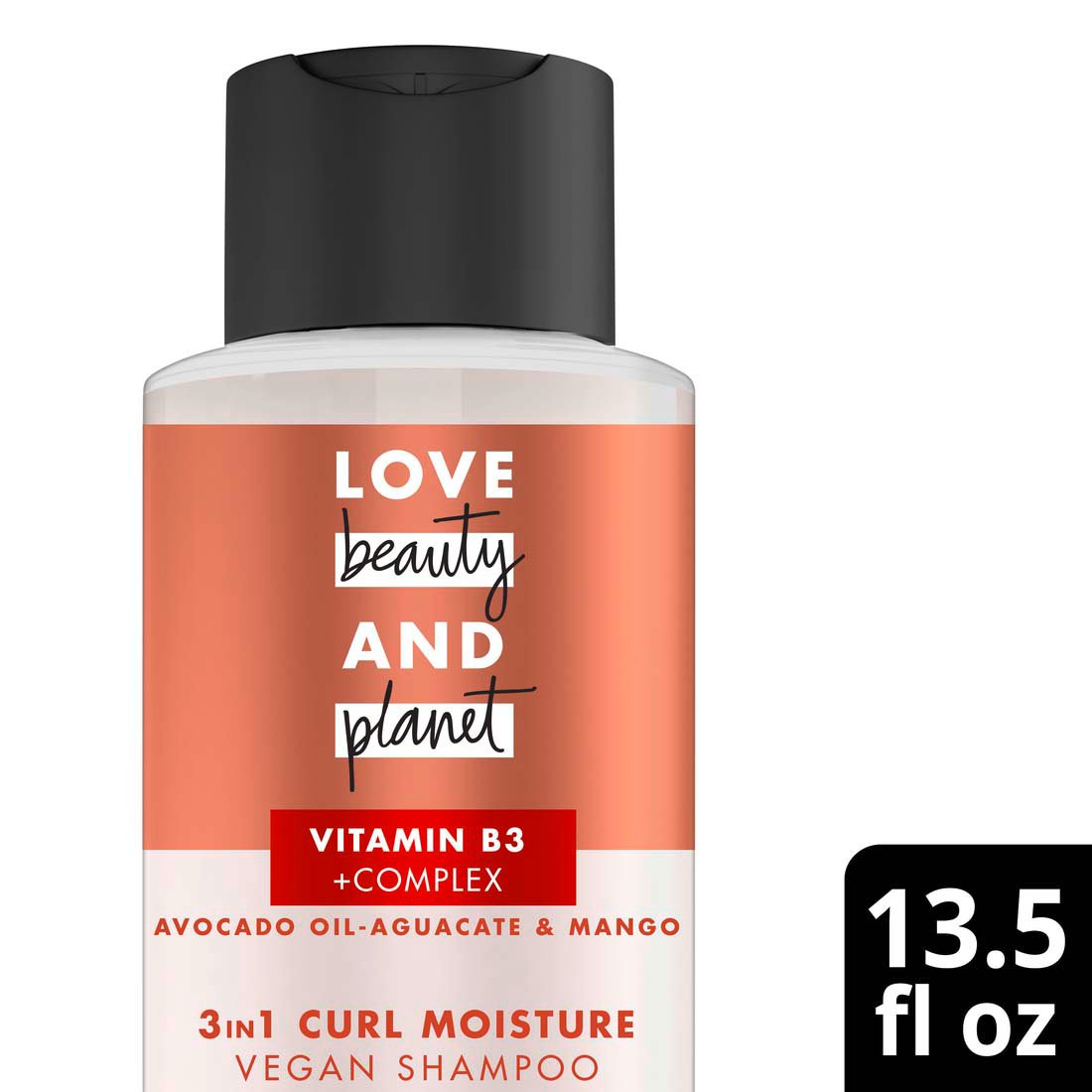 Love Beauty and Planet 3-In-1 Curl Moisture Vegan Shampoo