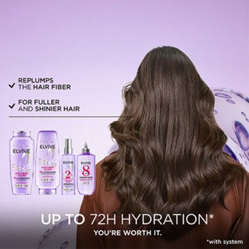 L'Oréal Paris Elvive Hyaluron + Plump 72hr Hydrating Shampoo