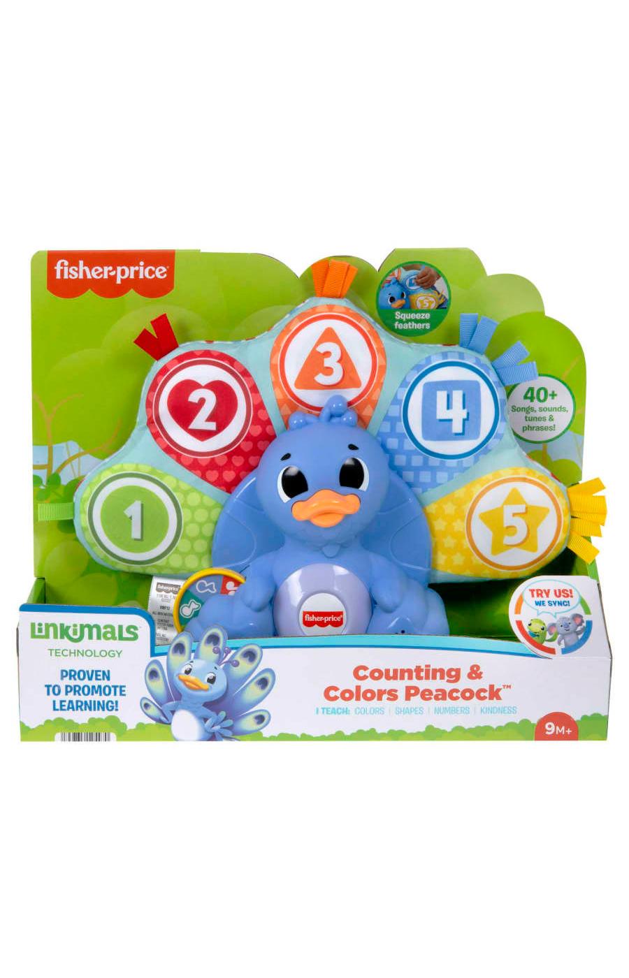 Fisher-Price Linkimals Counting & Colors Peacock - Shop Baby Toys at H-E-B