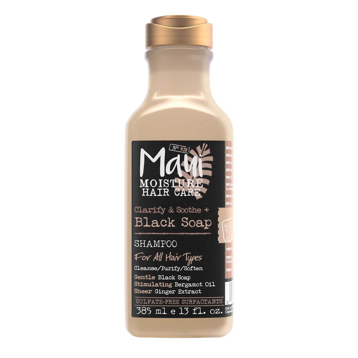 Maui Moisture Scalp Soothing + Black Soap Shampoo; image 1 of 4