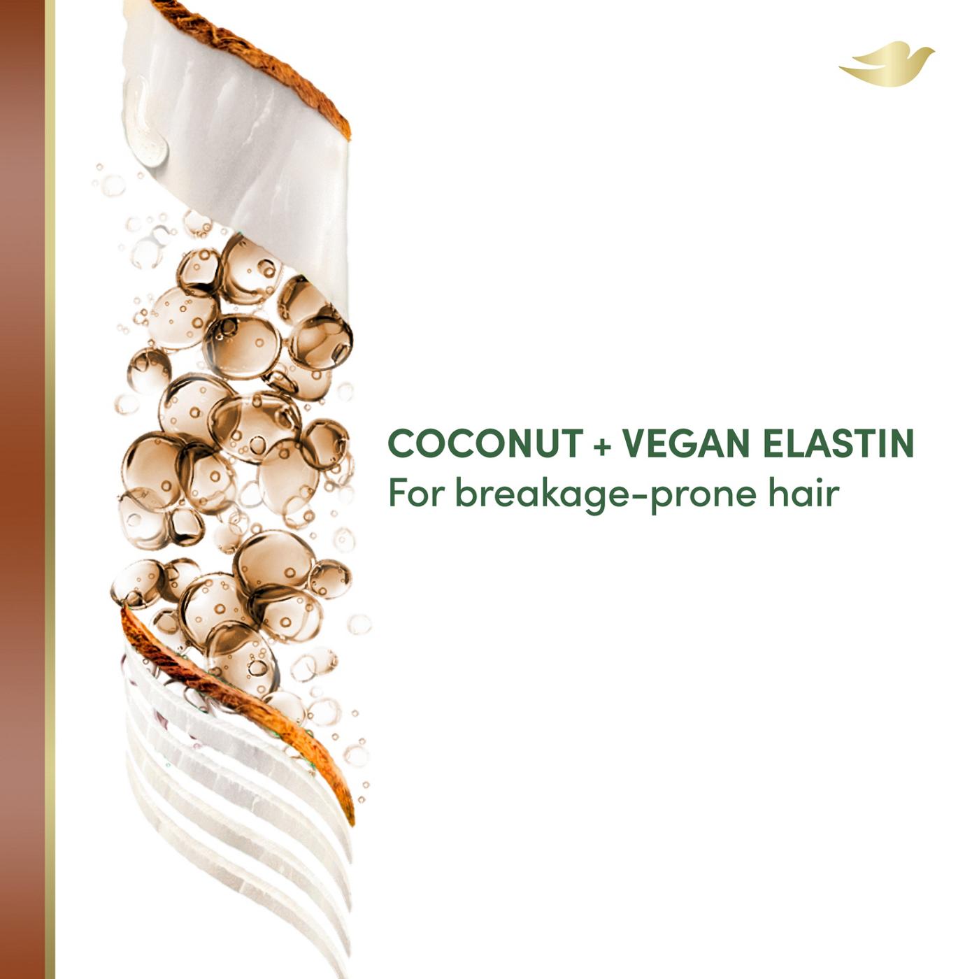 Dove Real Coconut Resist Shampoo; image 4 of 8