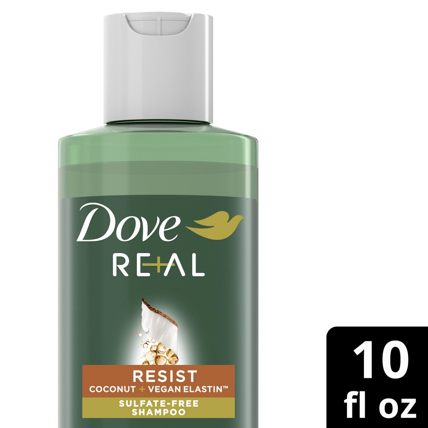Dove Real Coconut Resist Shampoo; image 8 of 8