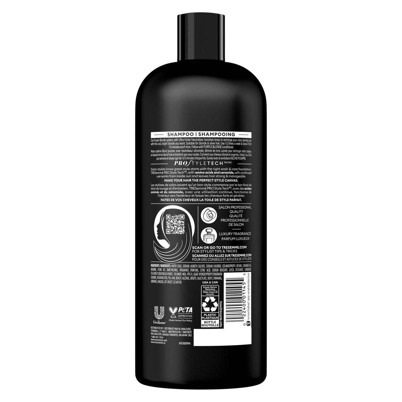 TRESemmé Cruelty Free Purple Blonde Shampoo; image 4 of 6