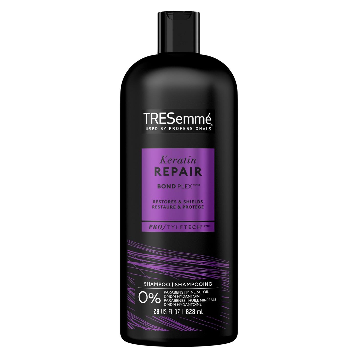 TRESemmé Cruelty Free Keratin Repair Shampoo; image 1 of 6