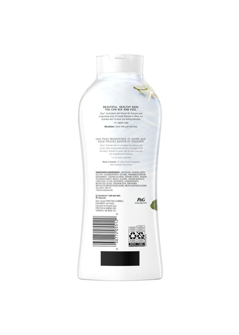 Olay Fresh Outlast Body Wash - Orange Blossom & White Tea; image 9 of 10