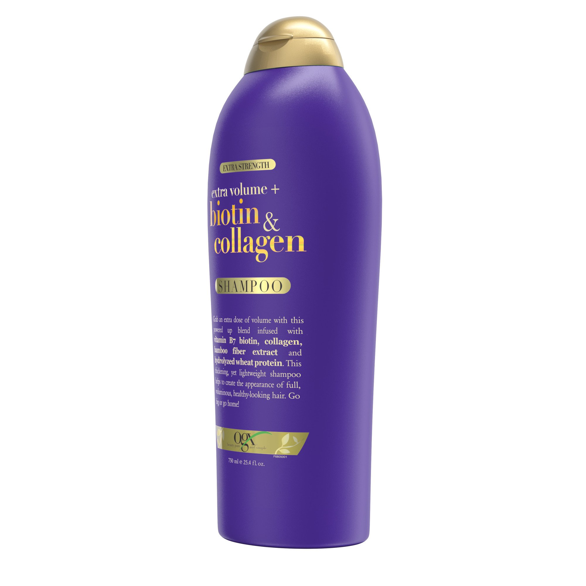 OGX Extra Strength Extra Volume Biotin Collagen Shampoo Shop Shampoo conditioner at H E B
