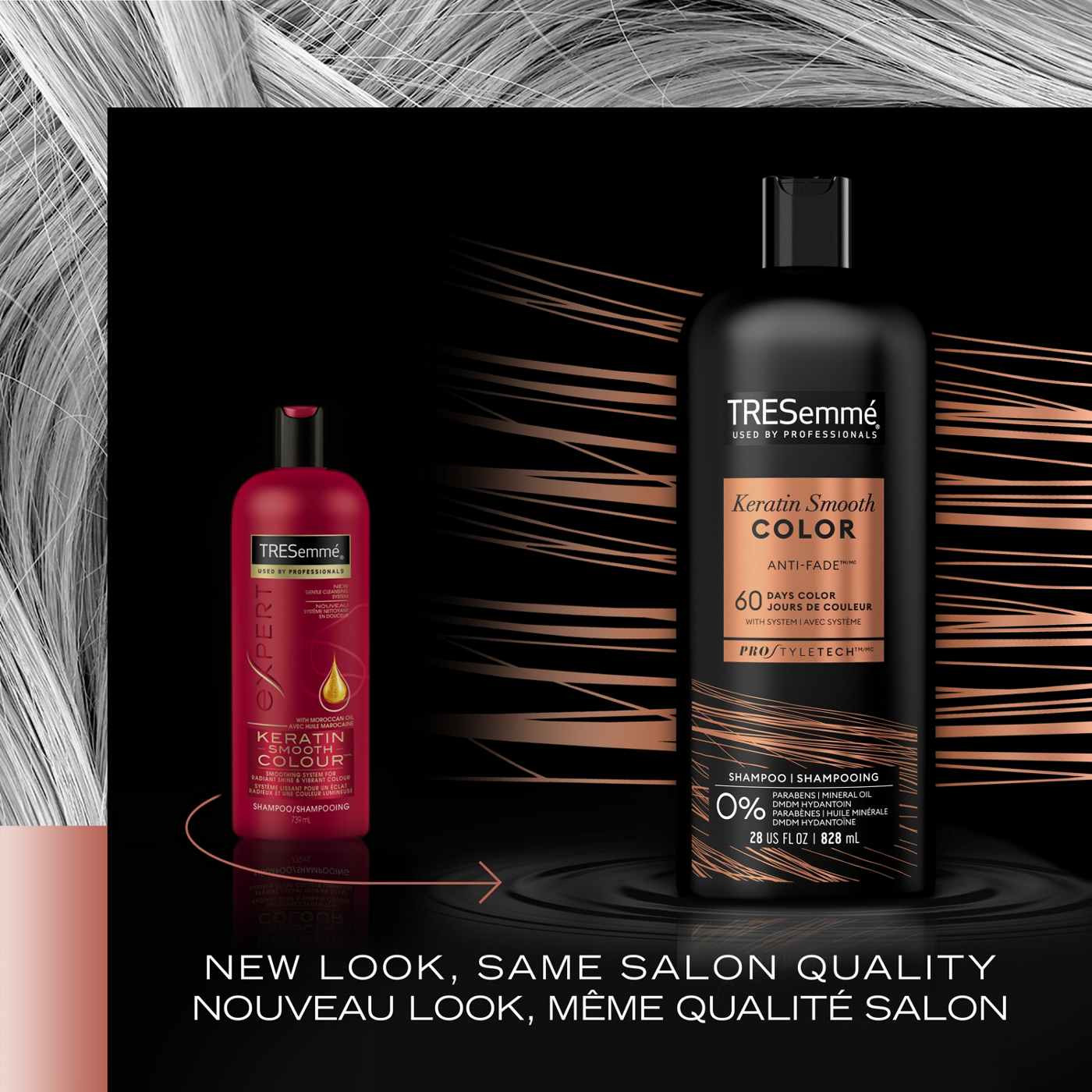 TRESemmé Cruelty Free Keratin Smooth Color Sulfate-Free Shampoo; image 3 of 7