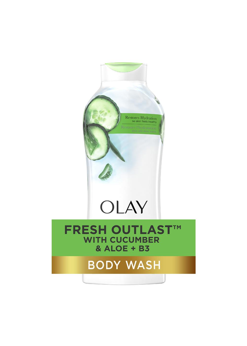 Olay Fresh Outlast Body Wash - Cucumber & Aloe; image 8 of 10