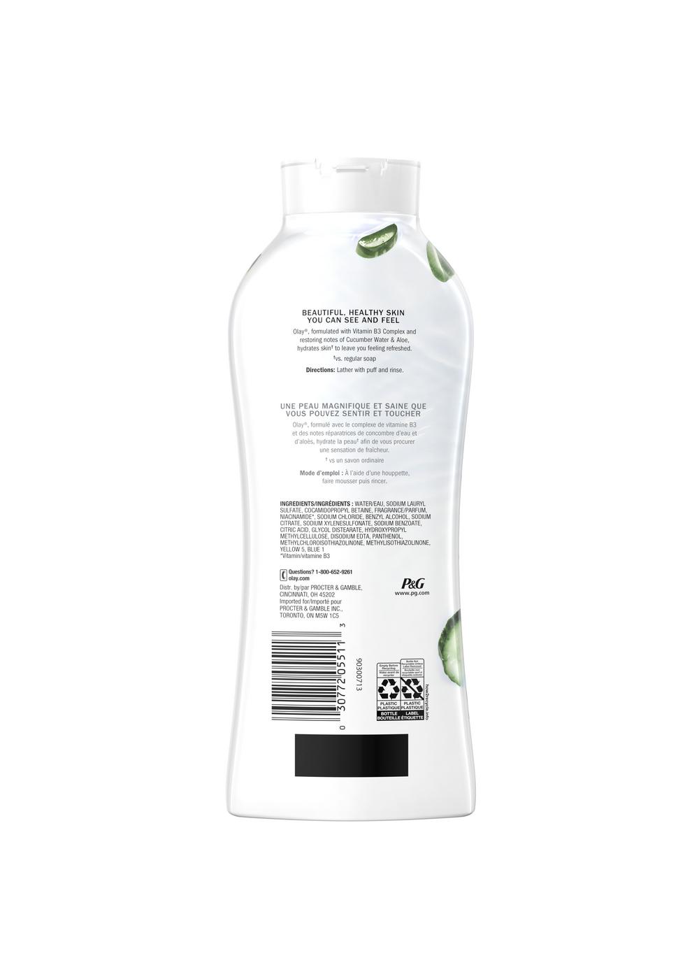 Olay Fresh Outlast Body Wash - Cucumber & Aloe; image 9 of 10