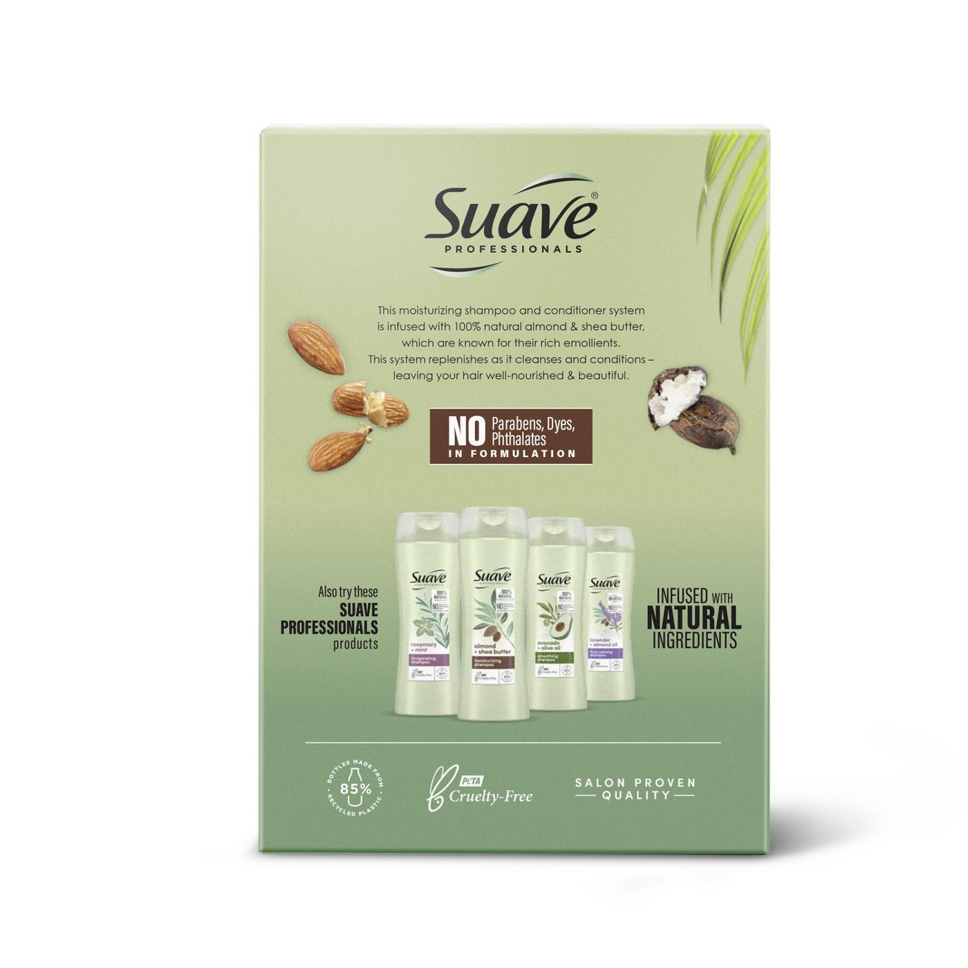 Suave Professionals Almond + Shea Butter Shampoo & Conditioner Combo Pack; image 3 of 7
