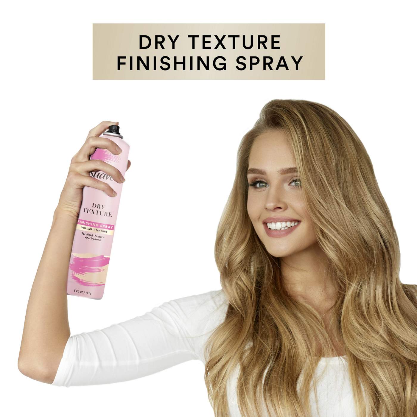 Suave Dry Texture Finishing Spray; image 3 of 8