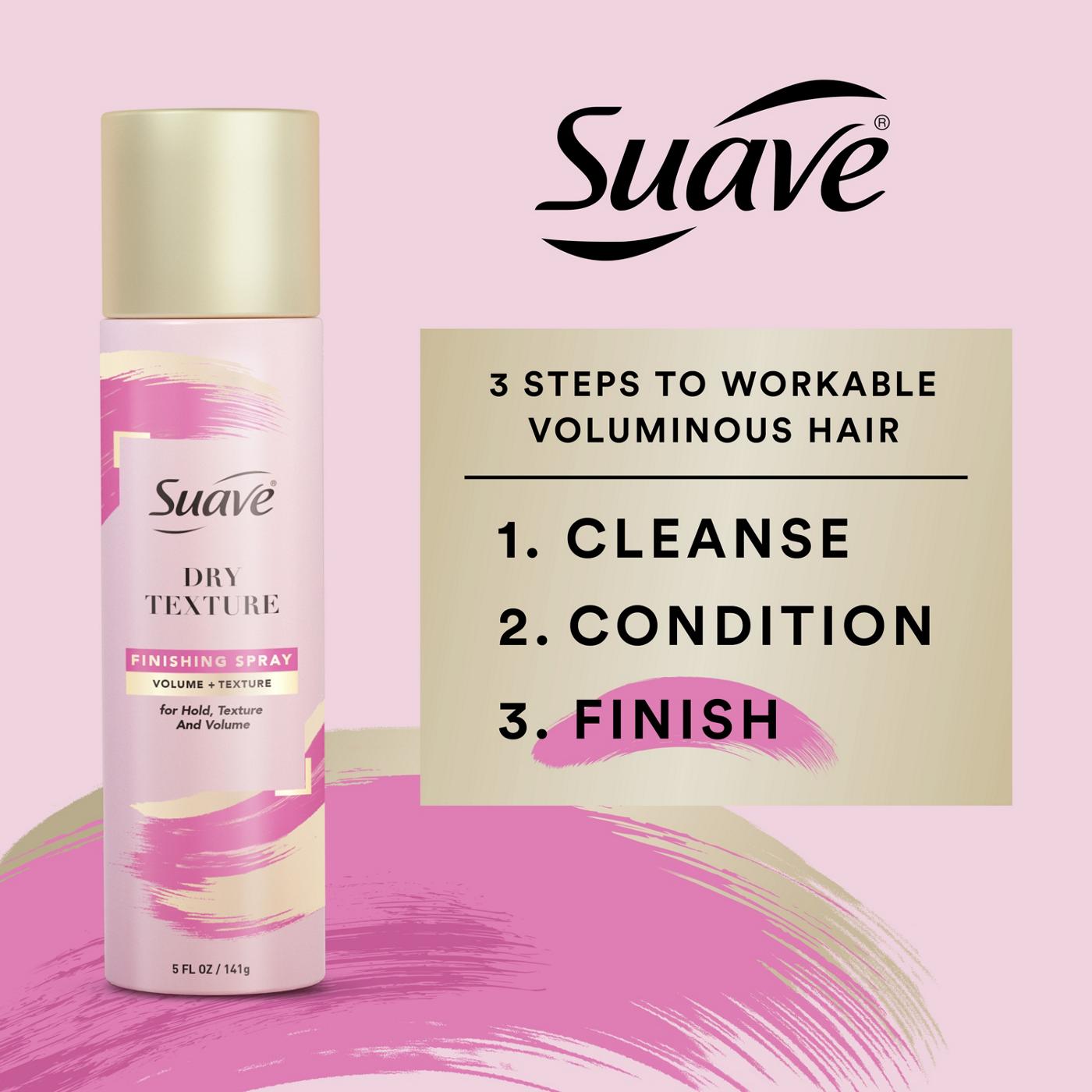 Suave Dry Texture Finishing Spray; image 4 of 8