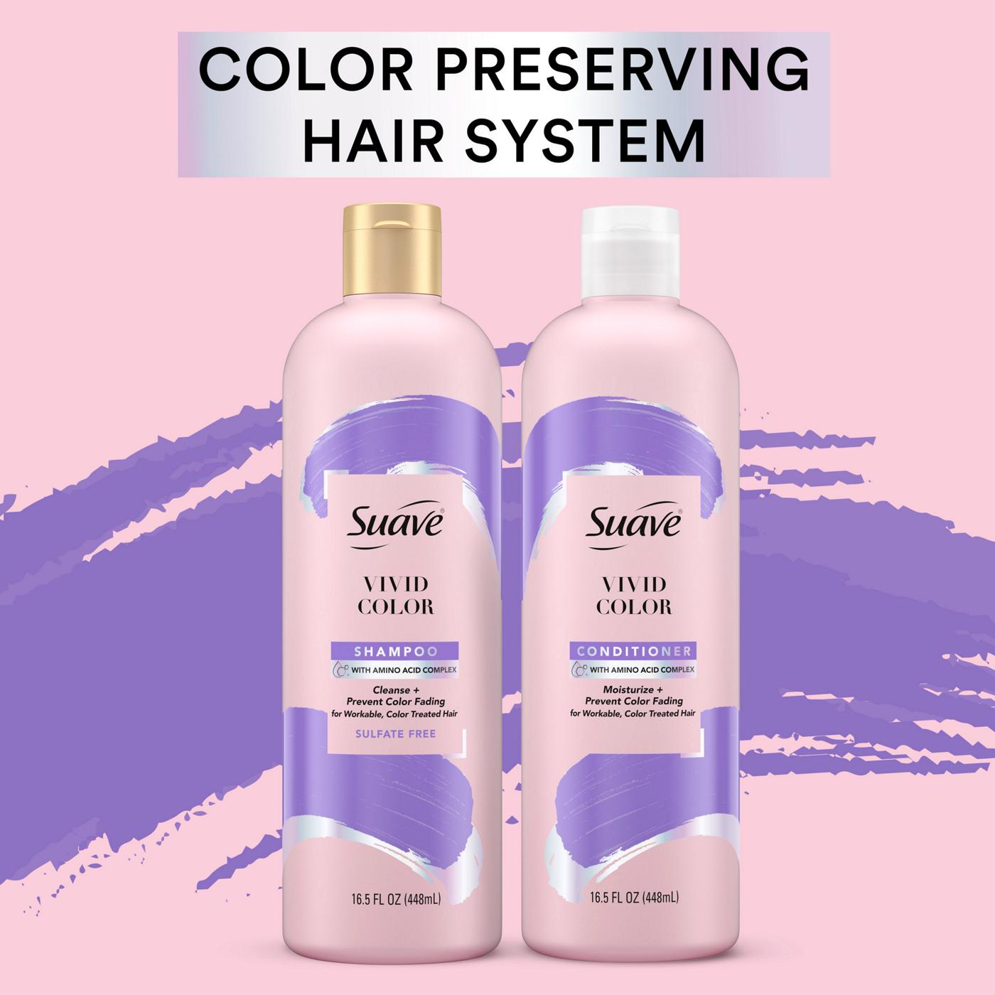 Suave Vivid Color Shampoo; image 2 of 7