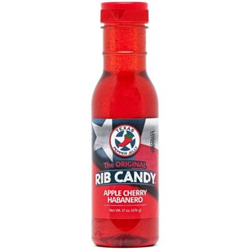 Texas Pepper Jelly Rib Candy Apple Cherry Habanero, 17 oz