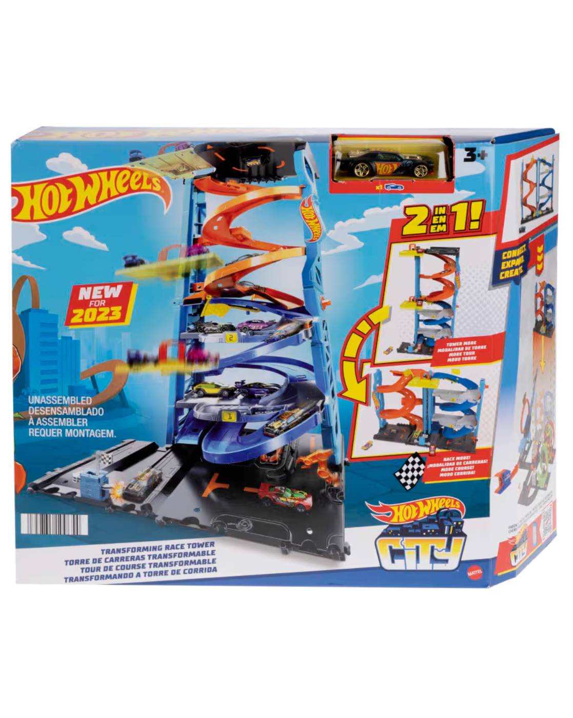 Hot Wheels City Transforming Race Tower; image 1 of 2