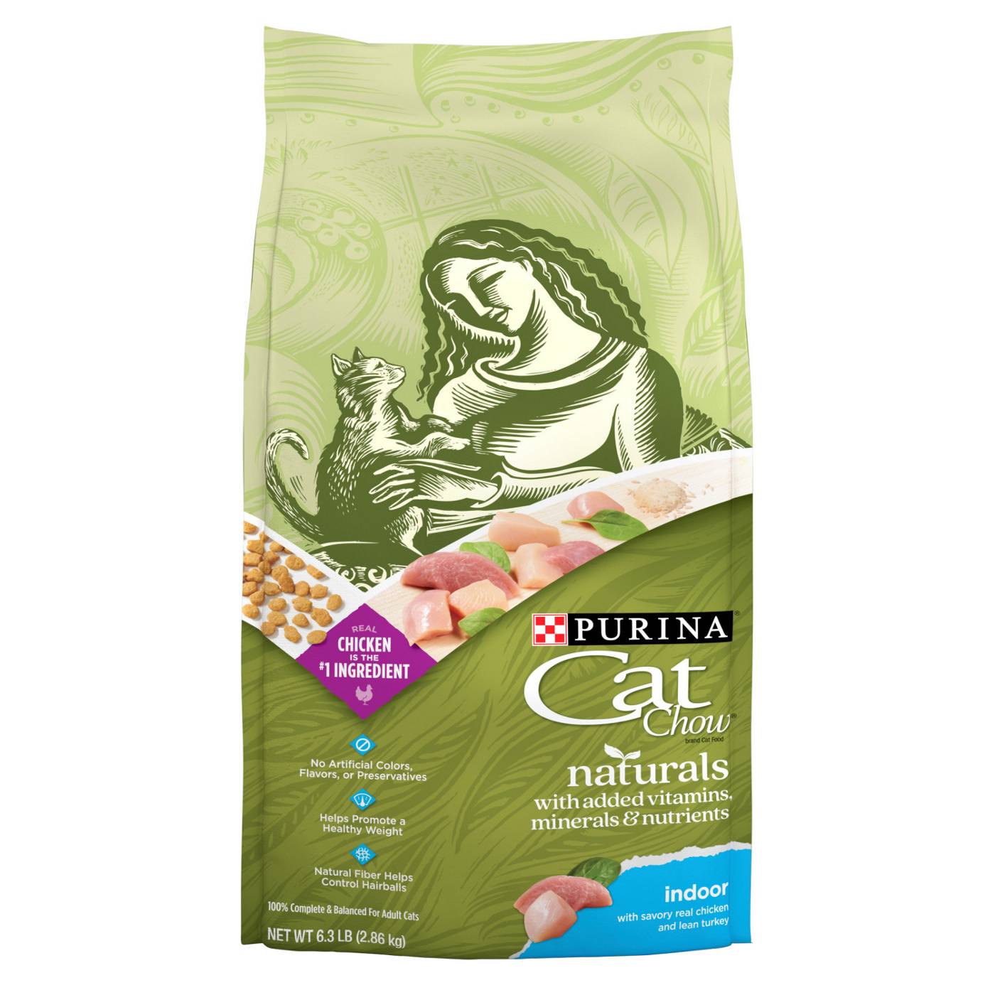 Cat Chow Naturals Indoor Dry Cat Food Shop Food at H E B