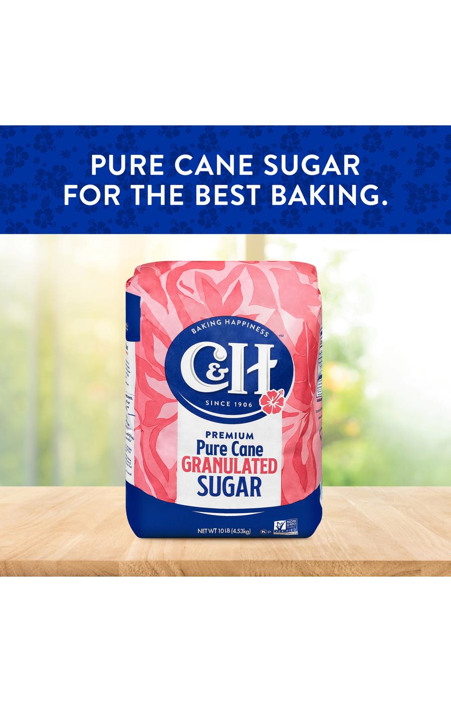 C&H Premium Pure Cane Granulated Sugar; image 2 of 7