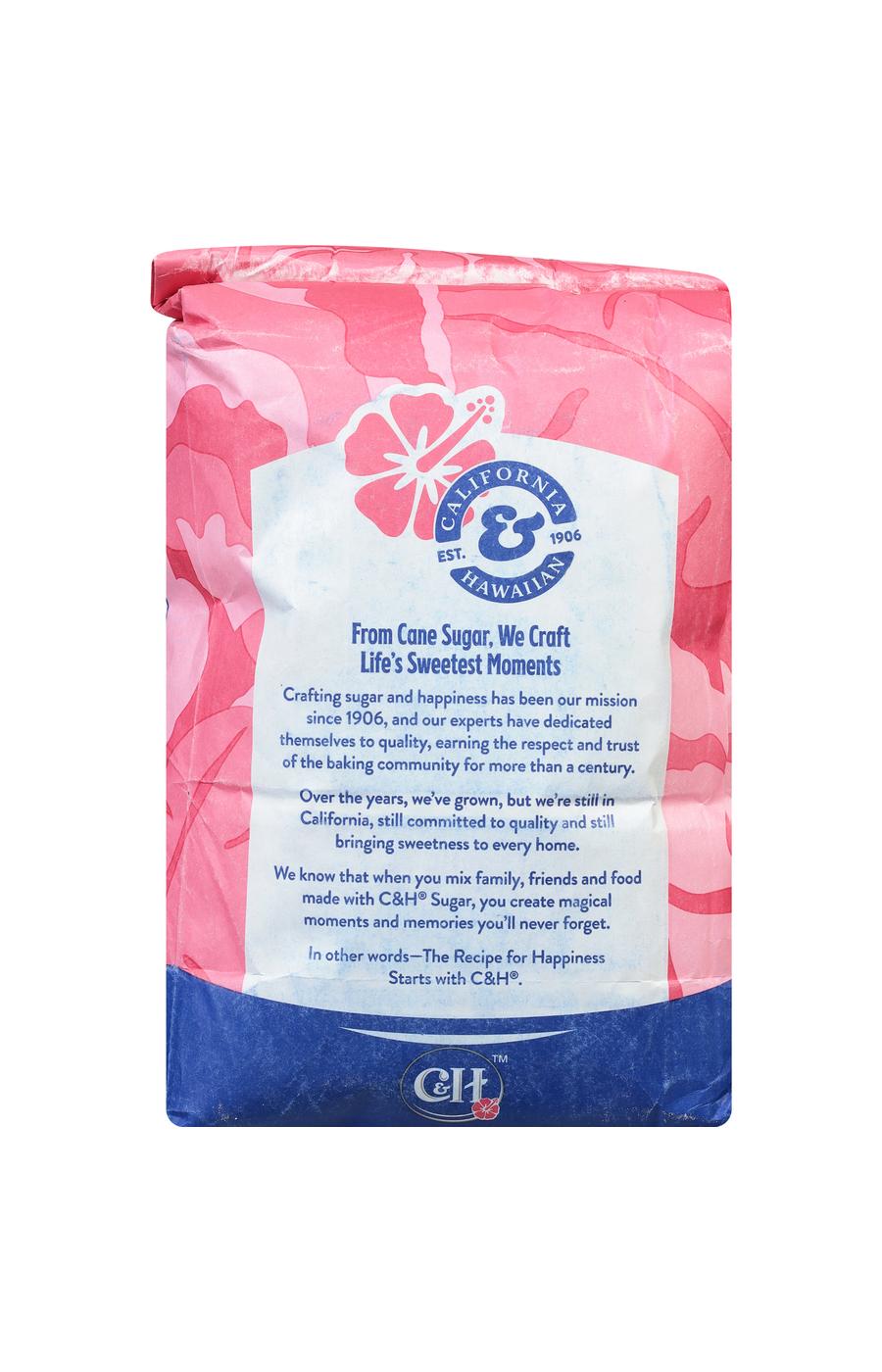 C&H Premium Pure Cane Granulated Sugar; image 5 of 5