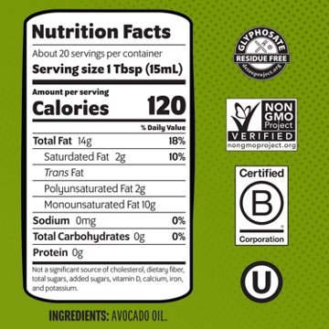 Chosen Foods Avocado Oil, 1.25 L